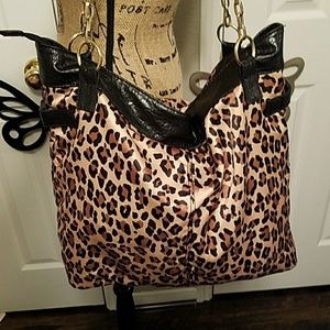 Leopard Print Tote